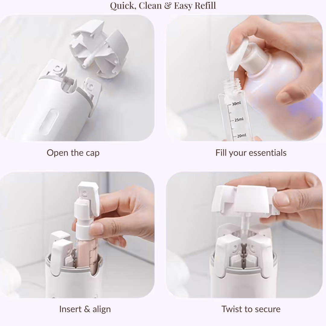 TravelEase Refill Bottle